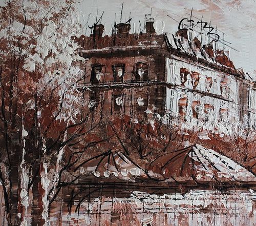 Paryska uliczka (60x90cm) na Arena.pl