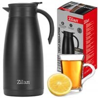 TERMOS DZBANEK Z POKRYWKĄ TERMICZNY 1500ML KONFERENCYJNY OBIADOWY CZARNY