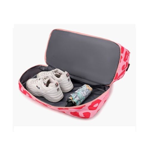 Torba podróżna dwukomorowa różowa PANTERKA 51x25x39cm T264 na Arena.pl