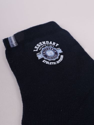 Skarpety dziecięce chłopięce bawełniane z napisem 3PAK 23-26 YOCLUB na Arena.pl