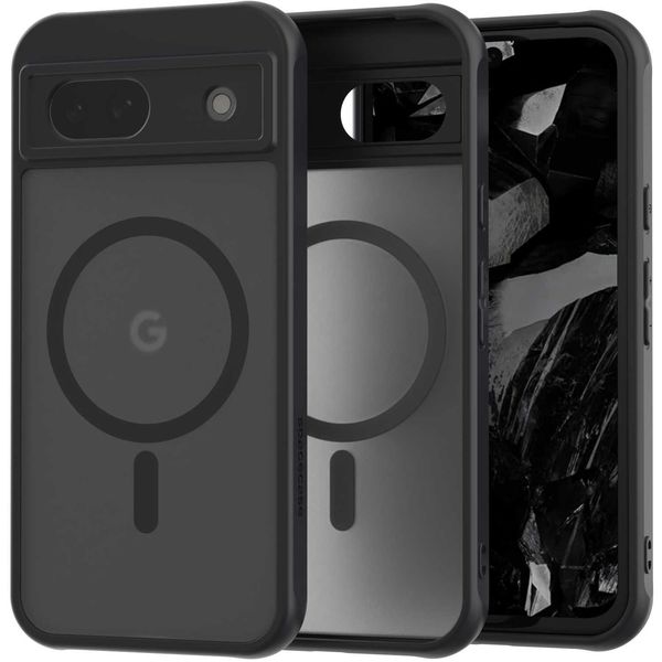 Spacecase Hybrid Mag Google Pixel 8A Black zdjęcie 1