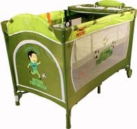 ARTI MediumGo Green Football/Purple Łóżeczko p