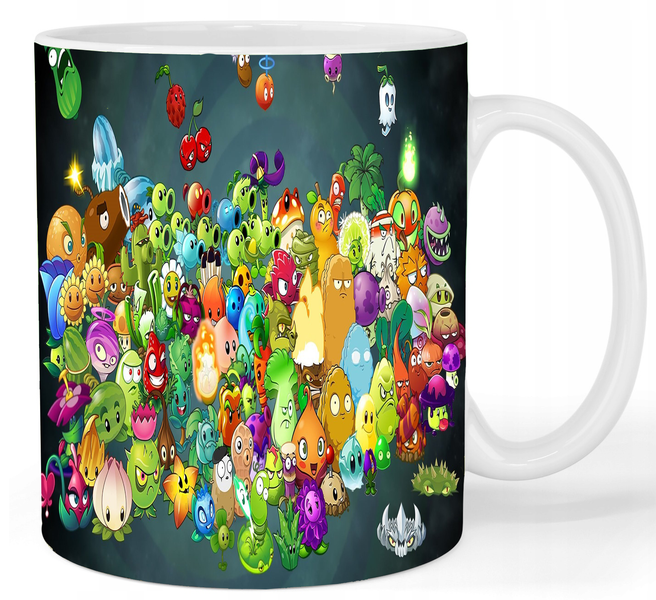 Kubek ceramiczny Plants vs Zombie zdjęcie 1