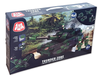 Klocki Elefun Thunder Zone Czołg wojskowy C0847