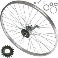 Koło tylne aluminiowe TORPEDO 26", piasta FALCON - kmpl POLSKIE