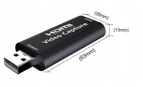 VIDEO GRABBER KARTA PRZECHWYTYWANIA HDMI 4k USB na Arena.pl