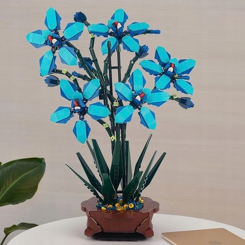 KLOCKI KONSTRUKCYJNE ORCHIDEA BUKIET KWIATÓW DO UŁOŻENIA 1097 ELEMENTÓW na Arena.pl