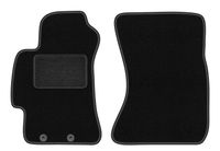Dywaniki przednie welurowe do: Subaru Impreza III GH 2007-2013 czarne