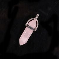 Wisiorek Zawieszka Kamień Kwarc Różowy