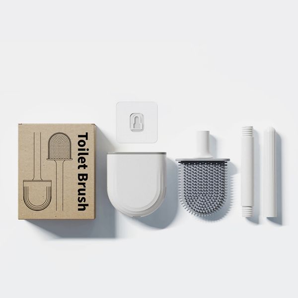 SZCZOTKA Toaletowa SILIKONOWA do WC Ścienna zdjęcie 2