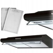 OKAP PODSZAFKOWY KUCHENNY 50cm BERDSEN CZARNY 10A