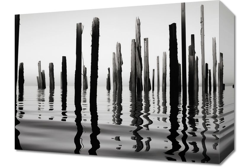 Obraz 40x30cm Refleksje Nad Wodą zdjęcie 1