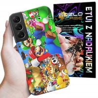 ETUI CASE DO SAMSUNG S21 - SUPER MARIO BROS BAJKI WZORY WYBÓR