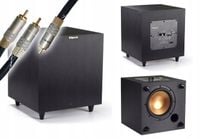 2X Subwoofer aktywny Klipsch R-8SW 150W 8" głośnik + CROSS-TECH kabel Y 3
