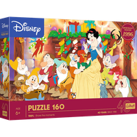 ND01_254407 PUZZLE 160 XMAS 40lecie Trefl Basniow