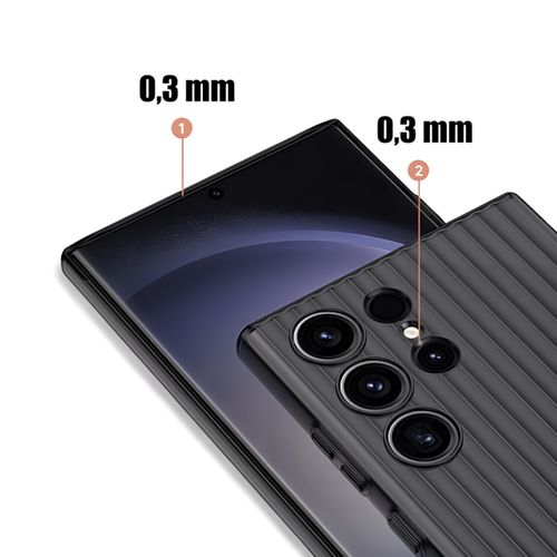 Etui ULTRA SLIM do Samsung S24 ULTRA (CZARNE) na Arena.pl