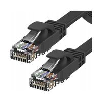 Patchcord Mobes U/UTP 6 RJ45 / RJ45 1 m czarny