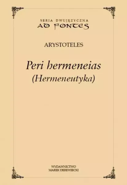 Peri hermeneias (Hermeneutyka) zdjęcie 1