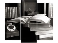 90 80CM OBRAZ T3 ELEM BIBLIOTECZKA DRUK ŚCIENNY