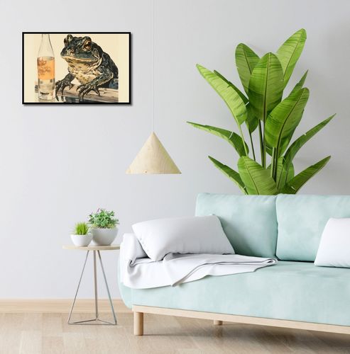 Plakat 60x40cm Refleksje Błotniaka na Arena.pl