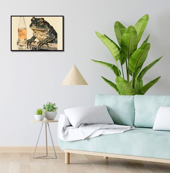 Plakat 60x40cm Refleksje Błotniaka zdjęcie 4