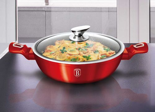 zestaw garnków i patelni berlinger haus bh-7050 burgundy na Arena.pl