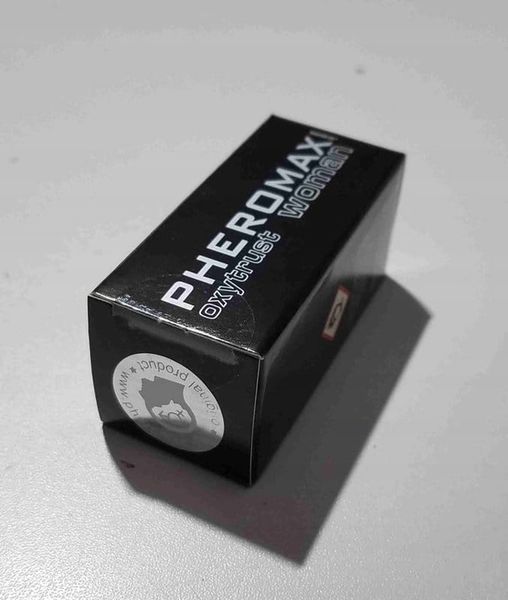 BEZZAPACHOWE DAMSKIE FEROMONY PHEROMAX OXYTRUST PRÓBKA 1 ML zdjęcie 5