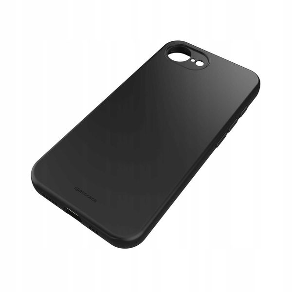 Spacecase Silicone Case 3.0 Iphone 16E Black zdjęcie 10