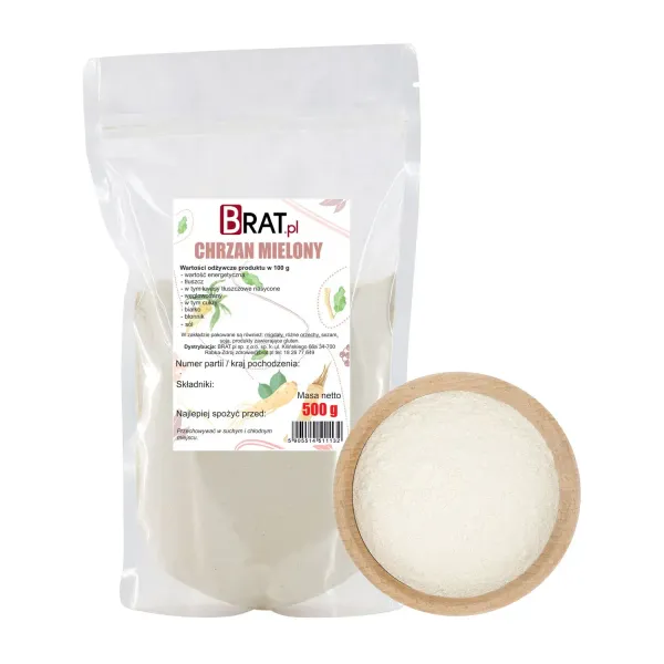 Chrzan mielony 500g zdjęcie 1