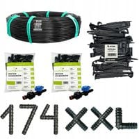 Linia kroplująca 16mm 100m z kompensacją 174 XXL Super Wytrzymała