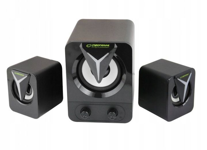 ESPERANZA GŁOŚNIKI 2.1 USB LED RAINBOW SOPRANO EGS107 zdjęcie 3