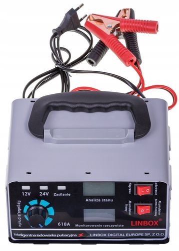 PROSTOWNIK SAMOCHODOWY DO AKUMULATORÓW 24V 12V 30A na Arena.pl