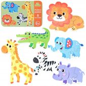 moje pierwsze puzzle zwierzęta safari 25 szt. 1767