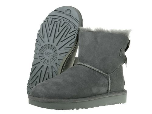 Buty UGG Mini Bailey Bow II 1016501-GREY - 40 na Arena.pl