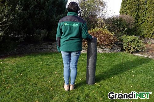 Siatka Cieniująca Zacieniająca Osłona Płotu Na Ogrodzenia 1,5x30m Grafitowa na Arena.pl