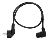 Kabel zasilający do komputera drukarki monitora IEC C13 0,75 m the sssnake