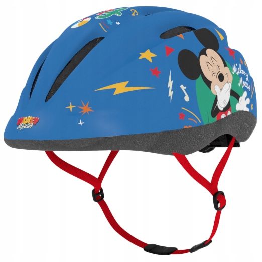 Kask Rowerowy Dla Dzieci Na Rolki Hulajnogę MYSZKA MICKEY roz. S 48-52cm zdjęcie 5