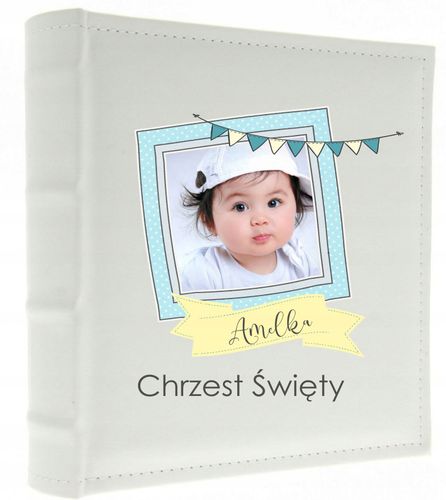 ALBUM NA ZDJĘCIA PREZENT NA CHRZEST IMIĘ DZIECKA na Arena.pl