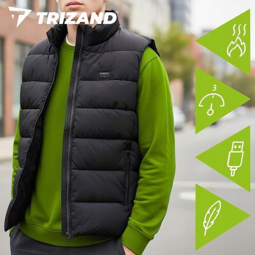 Kamizelka Podgrzewana 11 Stref Grzania na USB Bezrękawnik Damska Męska na Arena.pl