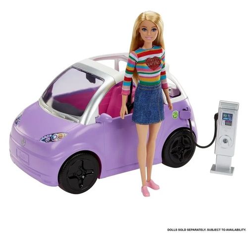 AUTO Barbie Samochód elektryczny HJV36 Mattel na Arena.pl