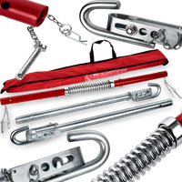 SZTYWNY HOL 3T 3000kg 180cm DRĄŻEK HOLOWNICZY do samochodu z amortyzacją