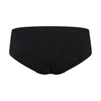 bye bra padded panties l black - majtki modelujące z pianką, niski stan