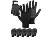 Rękawice rękawiczki robocze ogrodowe 5 par antypoślizgowe warsztatu ogrodu