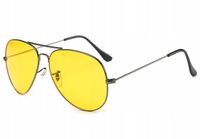 OKULARY JAZDY NOCĄ w NOCY KIEROWCÓW ROZJAŚNIAJĄCE ŻÓŁTE GRATISY