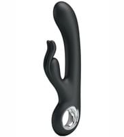 Czarny króliczek z uchwytem