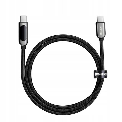 BASEUS MOCNY KABEL USB-C SZYBKIE ŁADOWANIE PRZEWÓD TYP-C PD 100W QC 5A 1M na Arena.pl