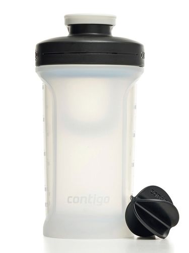 Shaker do odżywek Contigo Shake&Go 2.0 590ml - Biały na Arena.pl