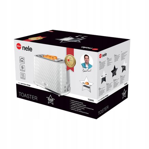 Toster Opiekacz Kanapek 930W Eldom To265C Nele na Arena.pl
