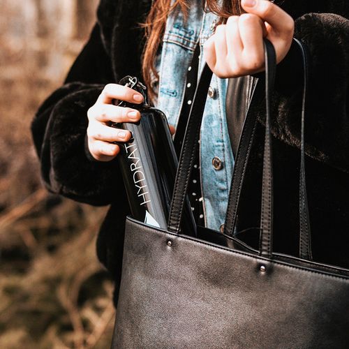 Bidon aluminiowy Easy Tripper 800 ml, czarny na Arena.pl