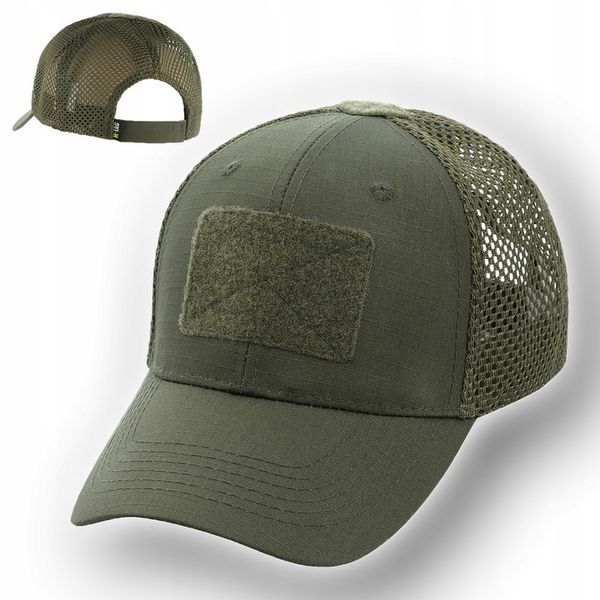 Czapka WOJSKOWA z daszkiem BEJSBOLÓWKA OLIVE L/XL zdjęcie 1